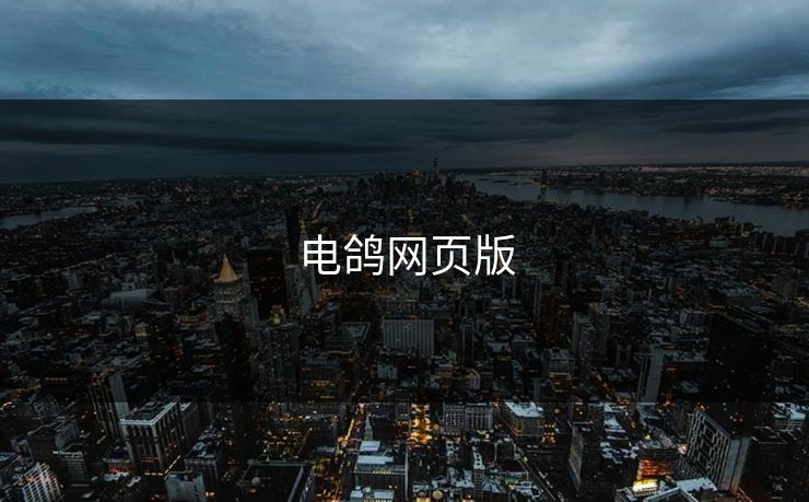 电鸽网页版